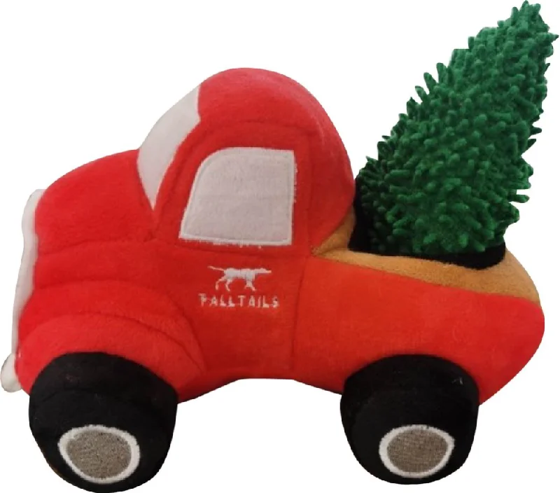 - Toys suitable for multi-pet familiesTall Tails Plush Red Truck with Tree