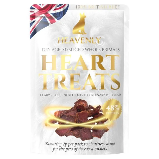 - Dog food nutritional analysisHeavenly Dog Treats British Beef Heart   18g