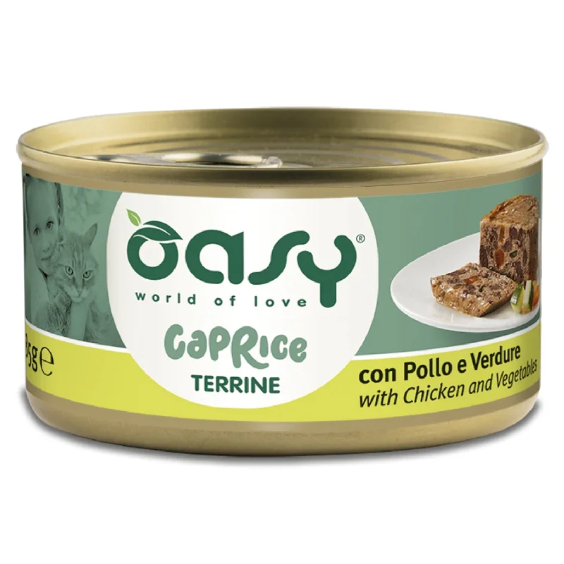 OASY Caprice Terrine s Piletinom, komadići u pateu, 85g