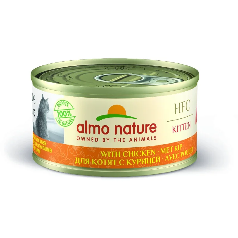 ALMO NATURE HFC Natural konzerva za mačke Kitten s piletinom, 70g