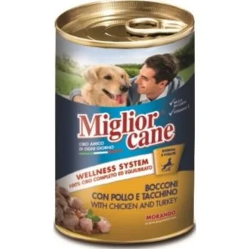 - How is Birgi dog foodMigliorcane Chunks with chicken and turkey 1250g