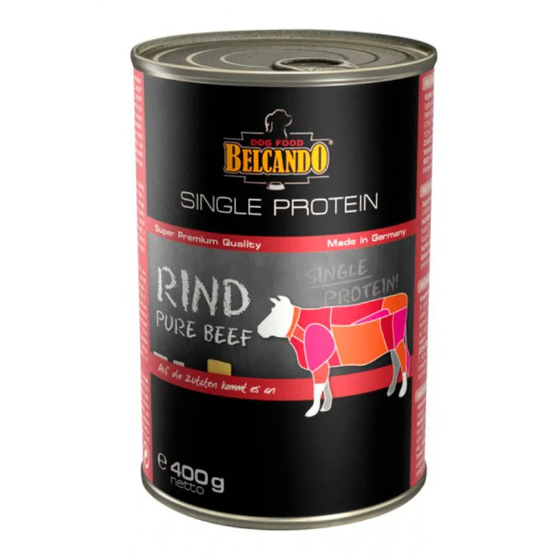 - Special food for senior dogsBelcando single protein tins, 400g - Beef