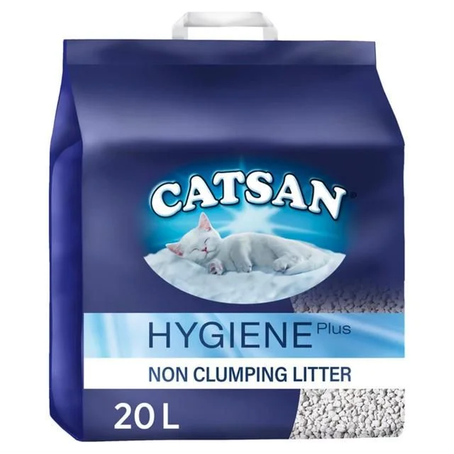 making it smoother and more shiny.Catsan Hygiene Non-Clumping Odour Control Cat Litter    20L