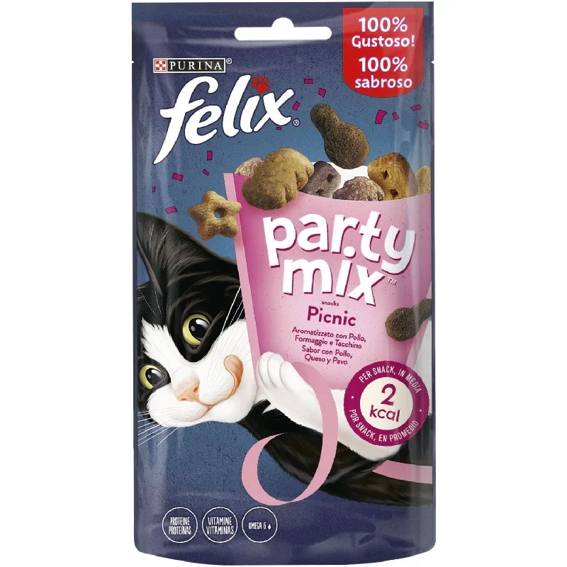 FELIX Party Mix, poslastica za mačke Picnic Mix, 60g