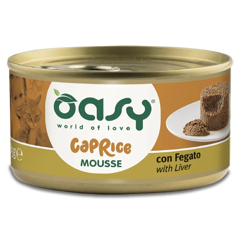 OASY Caprice Mousse s Džigericom, mus za mačke, 85g