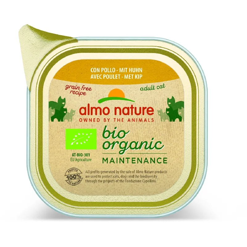 ALMO NATURE Biorganic Pašteta za mačke s piletinom, 85g