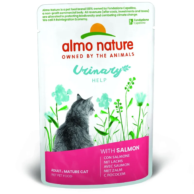 ALMO NATURE Holistic kesica za mačke Urinary help, Losos, 70g