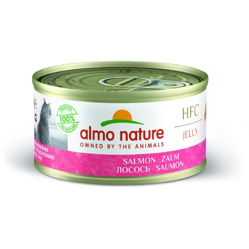 ALMO NATURE HFC Jelly konzerva za mačke s lososom, 70g