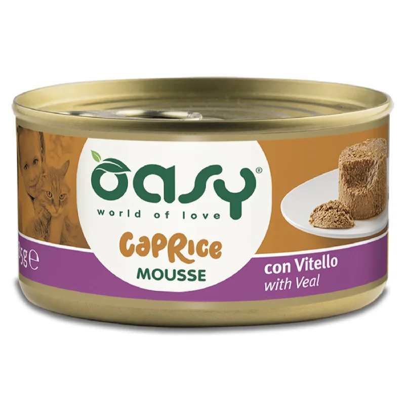 OASY Caprice Mousse s Teletinom, mus za mačke, 85g