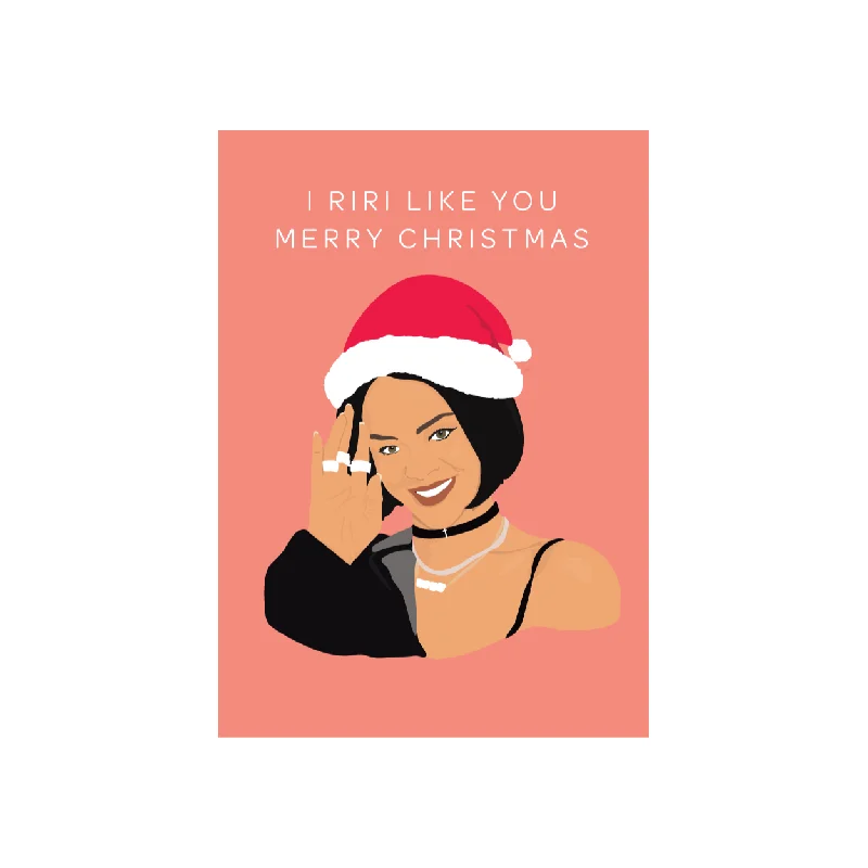 Iko Iko Christmas Card Riri