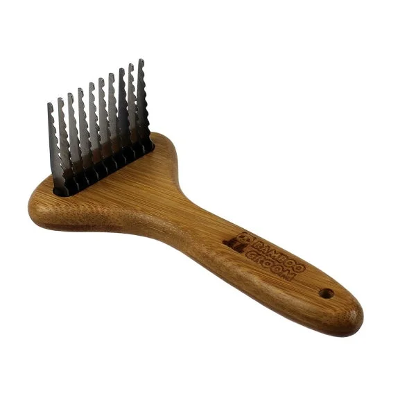 BAMBOO GROOM Češalj od bambusa za raščešljavanje, Small/Medium