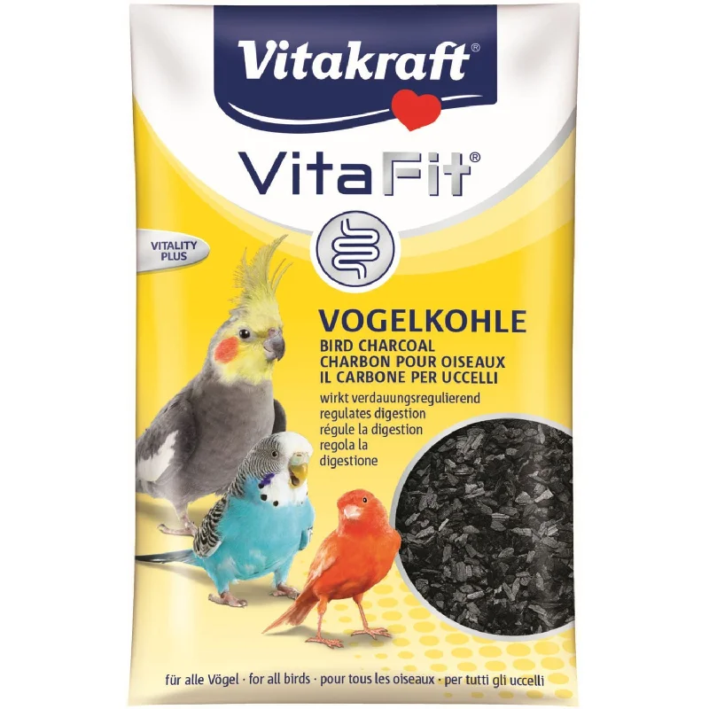 VITAKRAFT Vogelkohle Aktivni ugalj za ptice, podrška digestivnom traktu, 10g