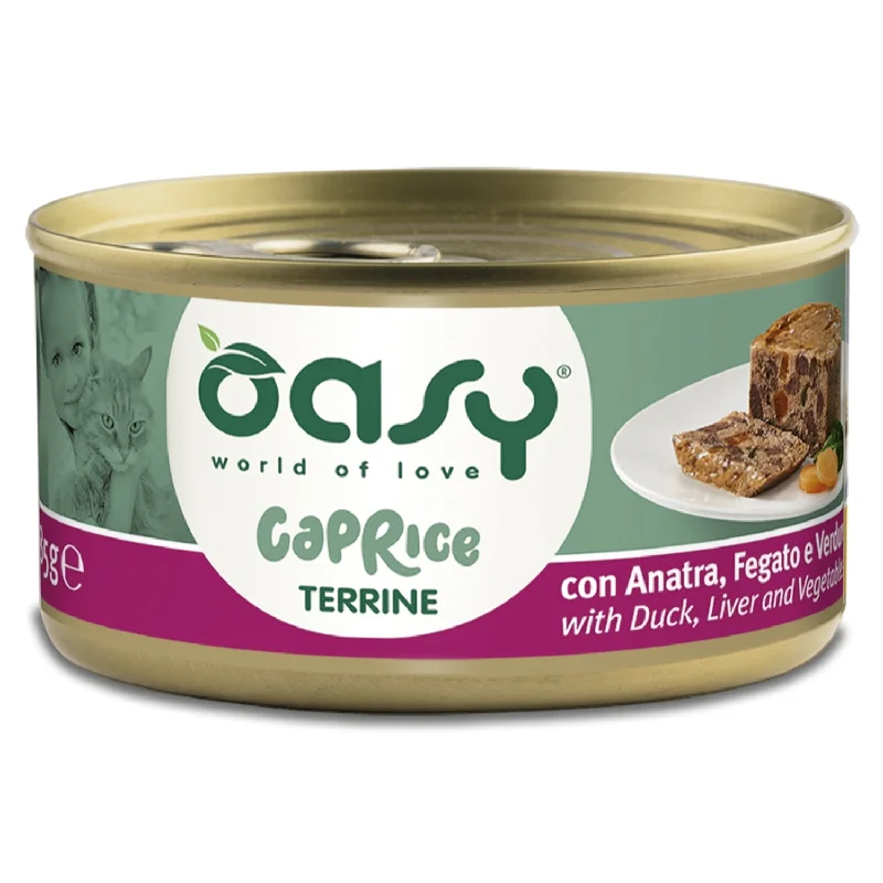 OASY Caprice Terrine s Pačetinom, komadići u pateu, 85g