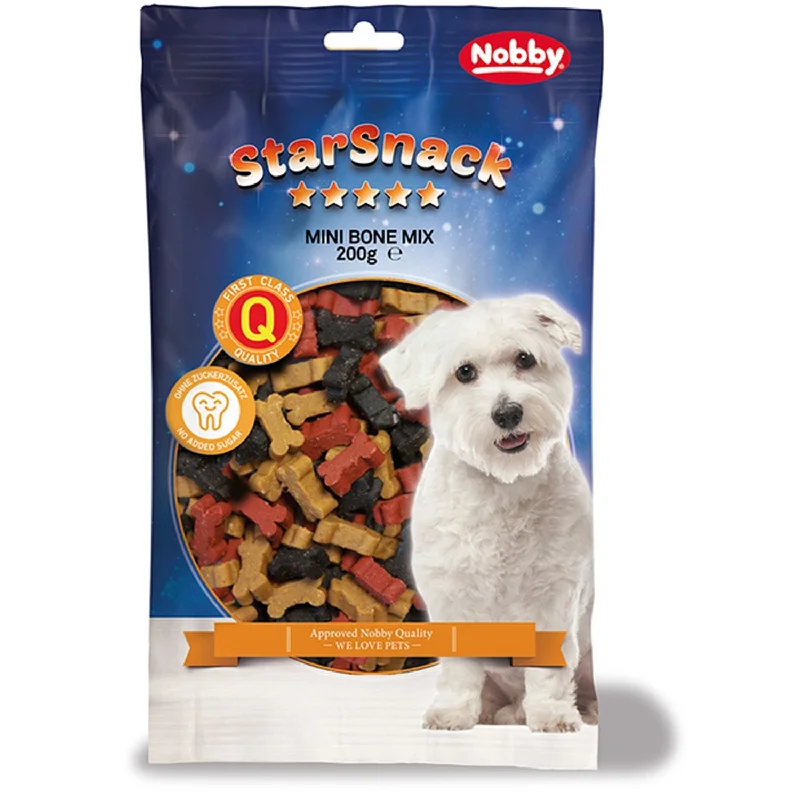 NOBBY StarSnack, Poslastica za pse Mini Bones Mix, 500g