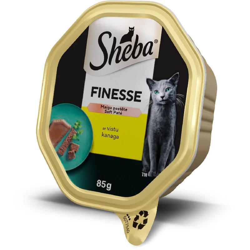 SHEBA Finesse Pašteta za mačke s piletinom, 85g