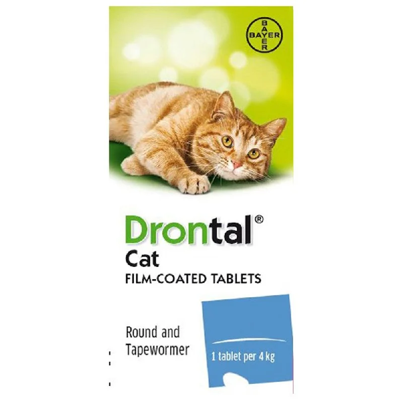 9. **Cat clothes cute model**Drontal Cat (2 tablets)