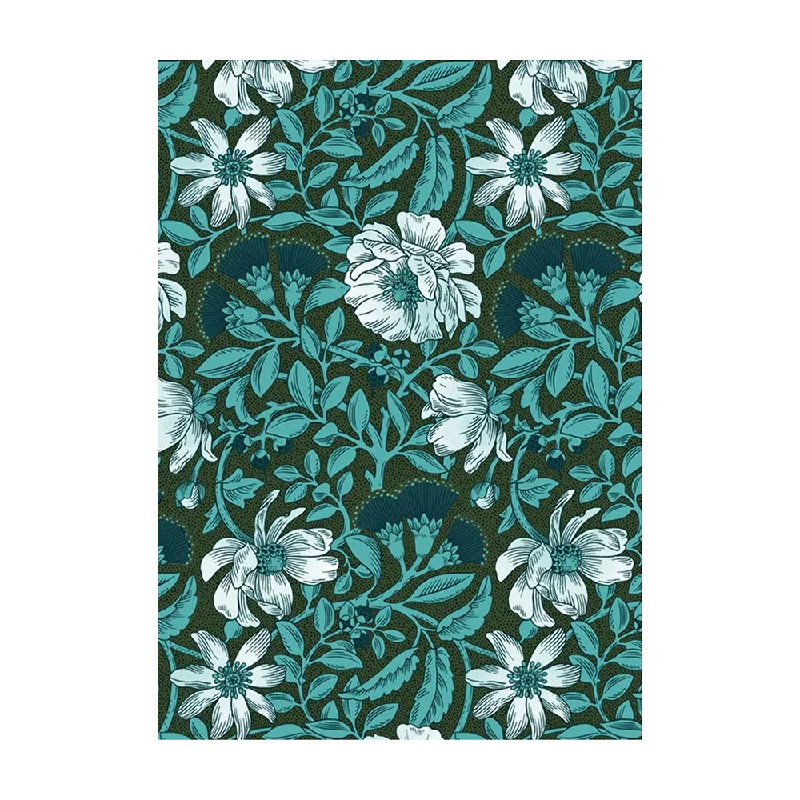 Rātā Trail Tea Towel Turquoise