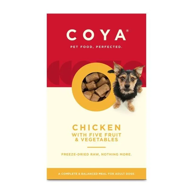  -Chicken-flavored dog foodCOYA Freeze-Dried Raw Adult Dog Food Chicken   150g