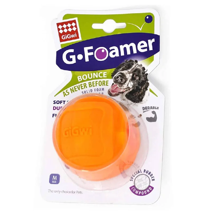 3. **Pet food bowl is anti-slip design**GiGwi G Foamer Ball Toy for Dogs (Orange)