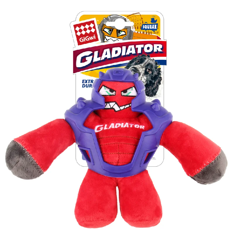 7. **Pet clothes are thickened in winter**GiGwi Gladiator with Squeaker Inside Toy for Dogs (Red)