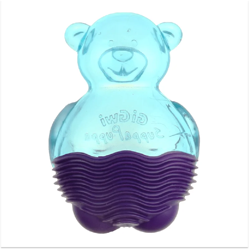 9. **Dog paw cream is winter**GiGwi Suppa Puppa Bear Toy for Dogs (Blue & Purple)